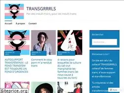 Sites similar to transgrrrls.wordpress.com
