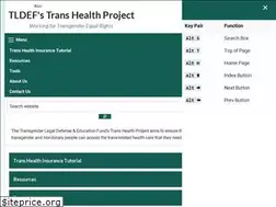Sites similar to transhealthproject.org