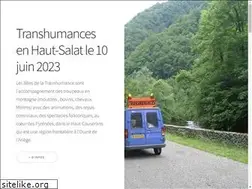 Sites similar to transhumances-haut-salat.com