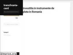 Sites similar to transilvania-card.ro