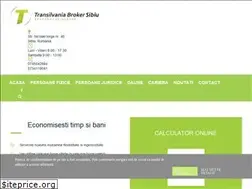 Sites similar to transilvaniabrokersibiu.ro