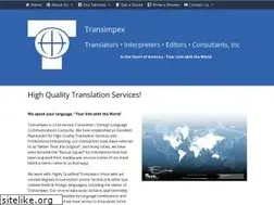 Sites similar to transimpex.com