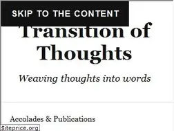Sites similar to transitionofthoughts.com