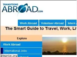 Sites similar to transitionsabroad.com