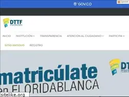 Sites similar to transitofloridablanca.gov.co