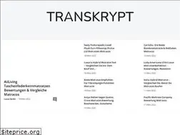 Sites similar to transkrypt.de