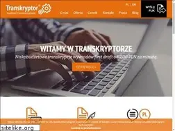 Sites similar to transkryptor.pl