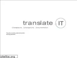 Sites similar to translate-it.de