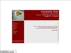 Sites similar to translate-that.at