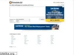Sites similar to translate.eu