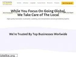 Sites similar to translatebyhumans.com