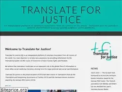Sites similar to translateforjustice.com