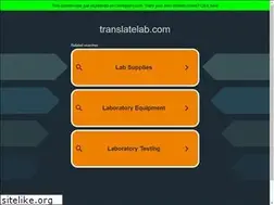 Sites similar to translatelab.com