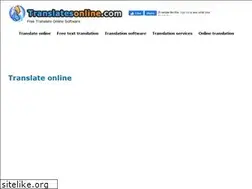 Sites similar to translatesonline.com