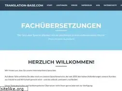 Sites similar to translation-base.com