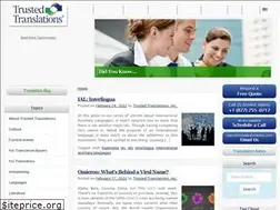 Sites similar to translation-blog.trustedtranslations.com