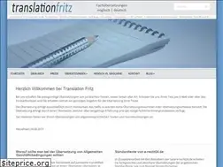 Sites similar to translation-fritz.de