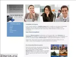 Sites similar to translation-in-progress.com