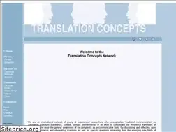 Sites similar to translationconcepts.org