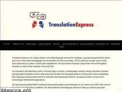 Sites similar to translationexpress.com.au