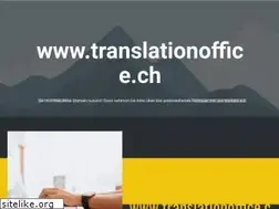 Sites similar to translationoffice.ch