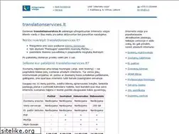 Sites similar to translationservices.lt