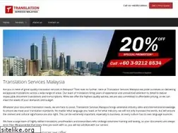 Sites similar to translationservicesmy.com