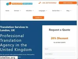 Sites similar to translationservicesuk.co.uk