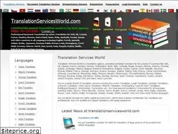 Sites similar to translationservicesworld.com