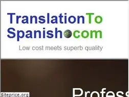 Sites similar to translationtospanish.com