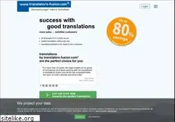 Sites similar to translators-fusion.com