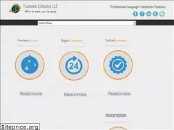 Sites similar to translatorsunlimited.com