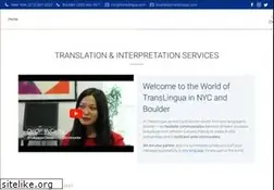 Sites similar to translingua.com