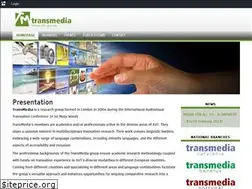 Sites similar to transmediaresearchgroup.com