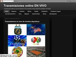 Sites similar to transmisionesonlineenvivo.blogspot.com