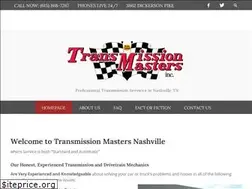 Sites similar to transmissionmastersnashville.com
