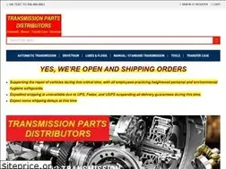 Sites similar to transmissionpartsdistributors.com