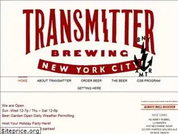 Sites similar to transmitterbrewing.com