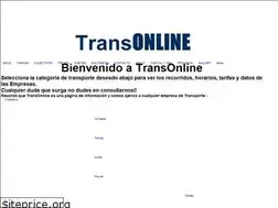 Sites similar to transonline.com.ar