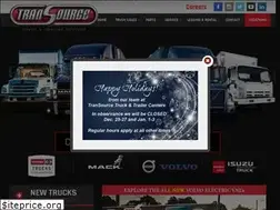 Sites similar to transourcetrucks.com