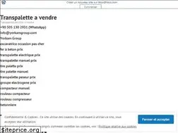 Sites similar to transpaletteavendre.wordpress.com