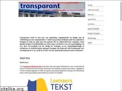 Sites similar to transparant.nl