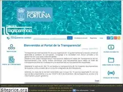 Sites similar to transparencia.aytofortuna.es