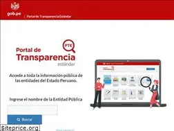 Sites similar to transparencia.gob.pe