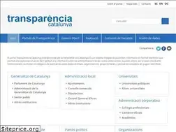 Sites similar to transparenciacatalunya.cat