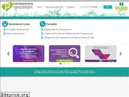 Sites similar to transparenciayucatan.org.mx