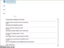 Sites similar to transparency.ee