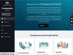 Sites similar to transparency.gov.au