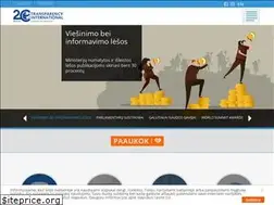 Sites similar to transparency.lt