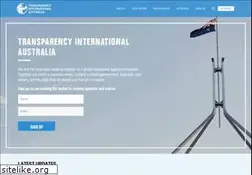 Sites similar to transparency.org.au